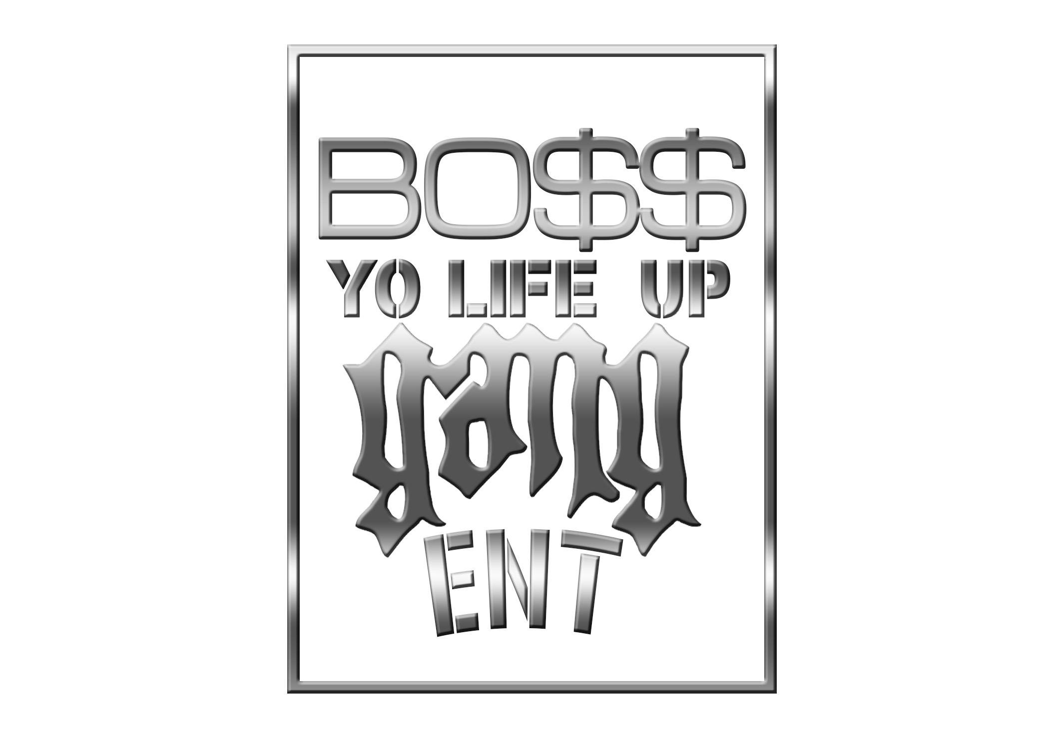 Silver framed BYLUG lettering on a white background